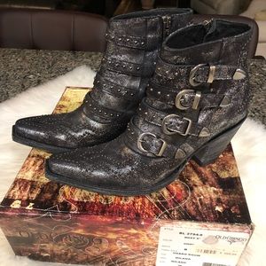 Old Gringo Roxy Snip Toe Boot sz 7 NIB